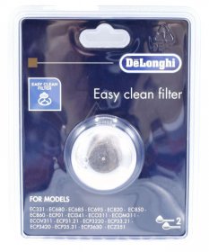 Coffee Filter - Dlsc401 5513281001 Dlsc401 Two Cups Easyclean Filter [Delonghi]