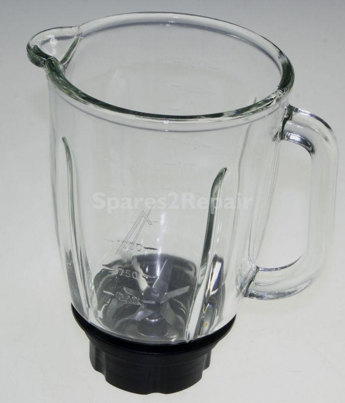 Mixer - Blender Bowl - Ms-650312 Bowl-mixer-glass+blade [Groupe SEB]