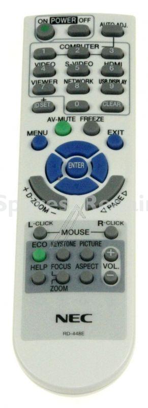 Nec Remote Control - Rd-448e 7n900921- Remote Commander Rd-448e