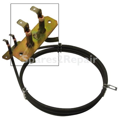 Compatible Fan Oven Heating Element - Fan Oven Element2500 Watt Alternative For Bosch Siemens 480484