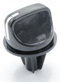 Control Knob - 7311814258 Control Knob Black With Chrome Insert Eo14902 [Delonghi]