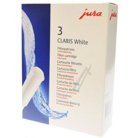 Jura Water Filter - Claris White Filter Cartridge White Claris 3pcs - 68739