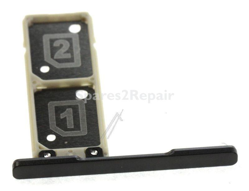Sony Sim card Holder - 306j1x60c00 U50045301 Sim And Memory Card Holder Dual Black