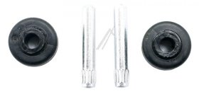 Roller - Ss-2230002510 Wheel-front 2 Pieces [Groupe SEB]