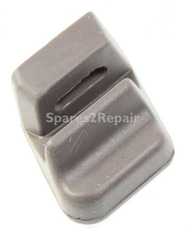 Fixings And Brackets - 5312811441 Rubber Part Application-iron Left Dlvi85(silver) 1800 [Delonghi]