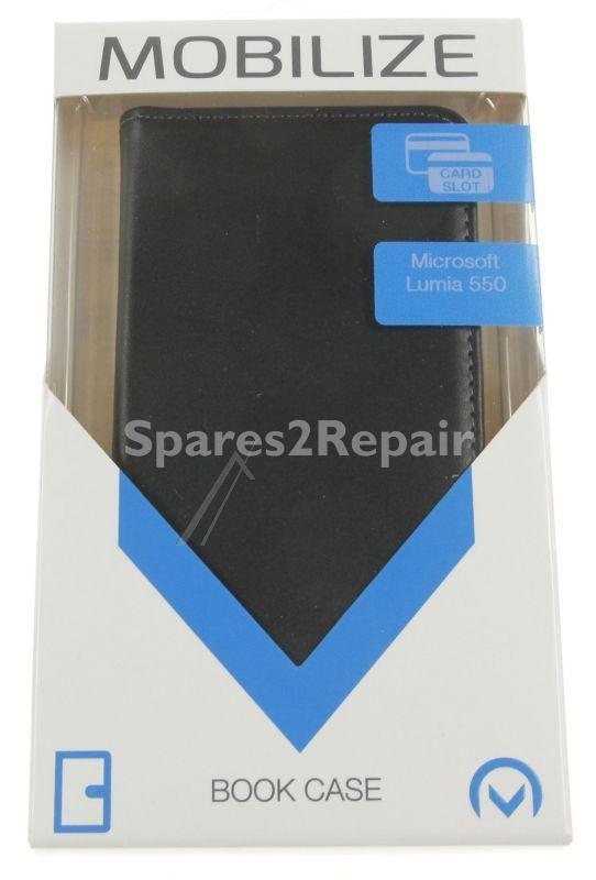 Mobilize Leather Bag Gsm - 22296 Mobilize Classic Wallet Book Case Microsoft Lumia 550 Black