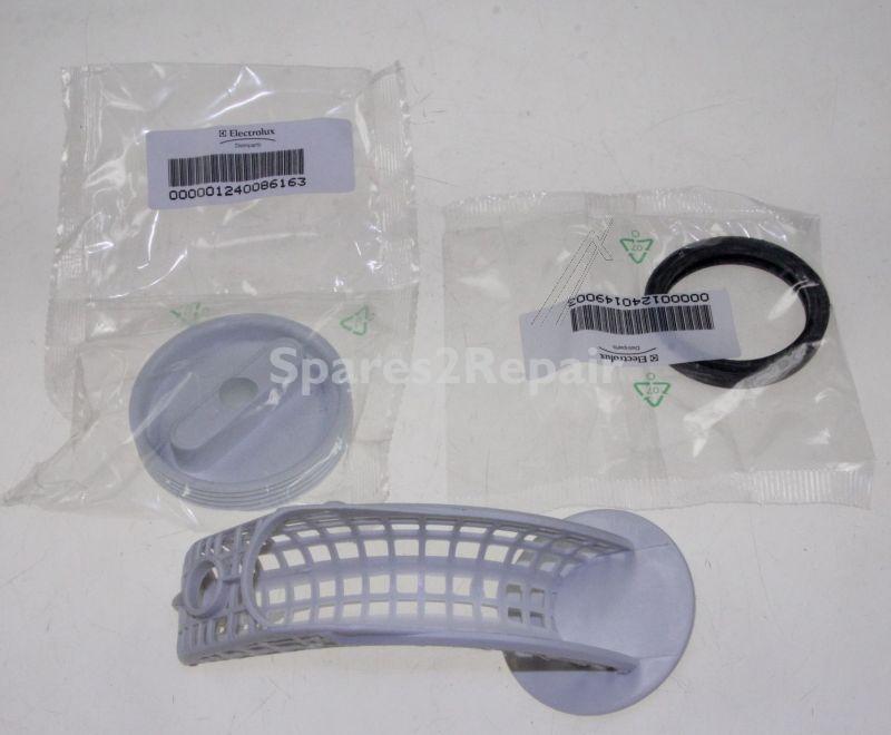 Electrolux Aeg Filter Mechanical - Kit,filter,gasket,cap.