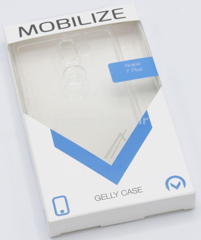 Mobilize Leather Bag Gsm - 24221 Mobilize Gelly Case Nokia 7 Plus Clear