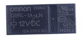 Omron Pcb Relay To 12v - 12vdc 12a-250vac G5rl-1a-ln-dc12 Relais 1 Schliesser