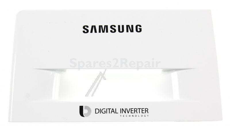 Samsung Detergent Dispenser Cover - Dc64-02858v Drawer Panel Abs Hb Hg0760gp Da White Wt