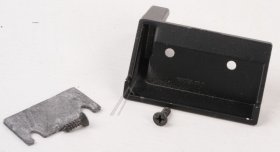 Fixings And Brackets - C00648288 488000648288 Hob Black Left Sup Cov Glass [Whirlpool Indesit]