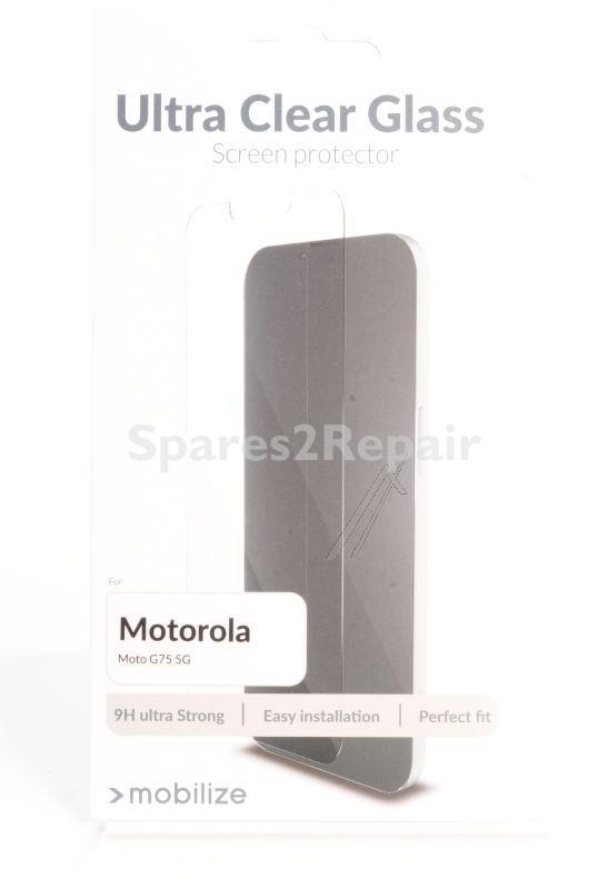 Mobilize Display Protective Plastic Film - 58271 Mobilize Glass Screen Protector Motorola Moto G75 5g