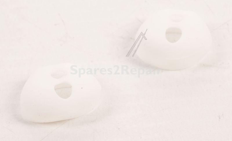Xccess Foam Pad Headphones - 50761 Silicone Earplugs With Hook For Apple Earpods & Airpods Black