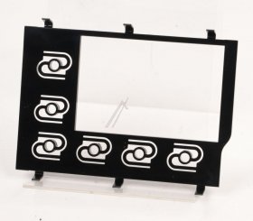 Housing Part - C00850433 488000850433 Option Button Blck Natis Act Bdg [Whirlpool Indesit]