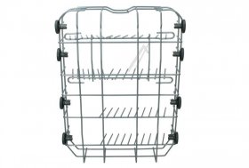 Dish Basket - 140180056172 Lower Basket Metallic Grey 372 [Electrolux Aeg]
