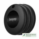 Beeep Communicator - 80564 Beeep Betag Android Tracker Black & Keychain Black - 3 Pack