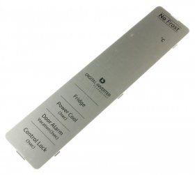 Samsung Control Panel - Da97-17284a Assembly Cover Control Rr7000m Ref Silver