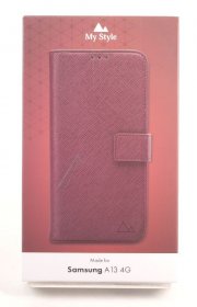 Mystyle Leather Bag Gsm - 27835 My Style Flex Wallet For Samsung Galaxy A13 4g Bordeaux