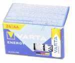 Varta Aa / Battery - Lr6 4106229234 Energy Aa Mignon Cube Pack Of 24