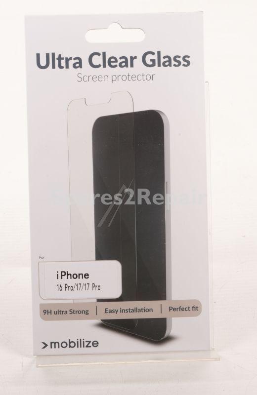 Mobilize Display Protective Film - 58587 Mobilize Glass Screen Protector Apple Iphone 16 Pro-17-17 Pro