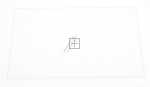 Glass Panel - 47014890 R Compartment Glass Shelf-2751 [Vestel]
