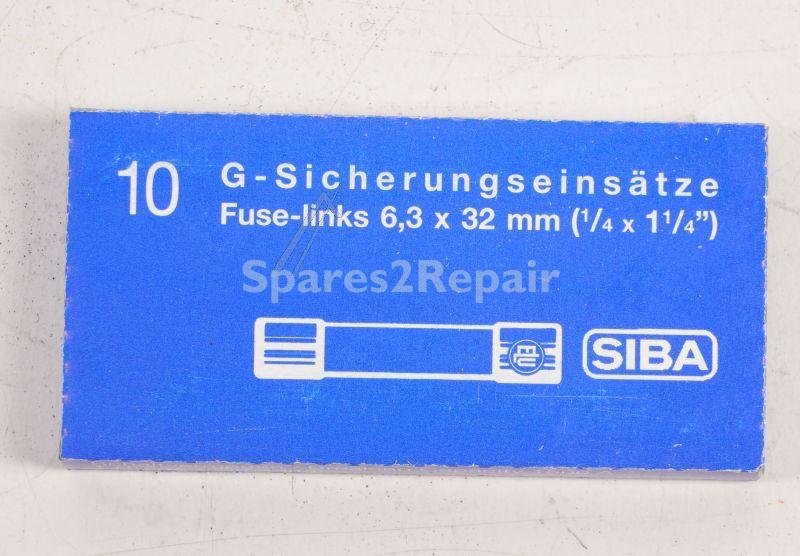 Siba Ceramic Fuse 6,3x32mm - 0 5a-t 189140 0 5 500v Ceramic Fuse 6 3x32mm Content:10pcs -rohs Compliant-