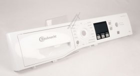 Operating Unit Screen - C00859185 488000859185 Control Panel+handle Wam 814 A [Whirlpool Indesit]
