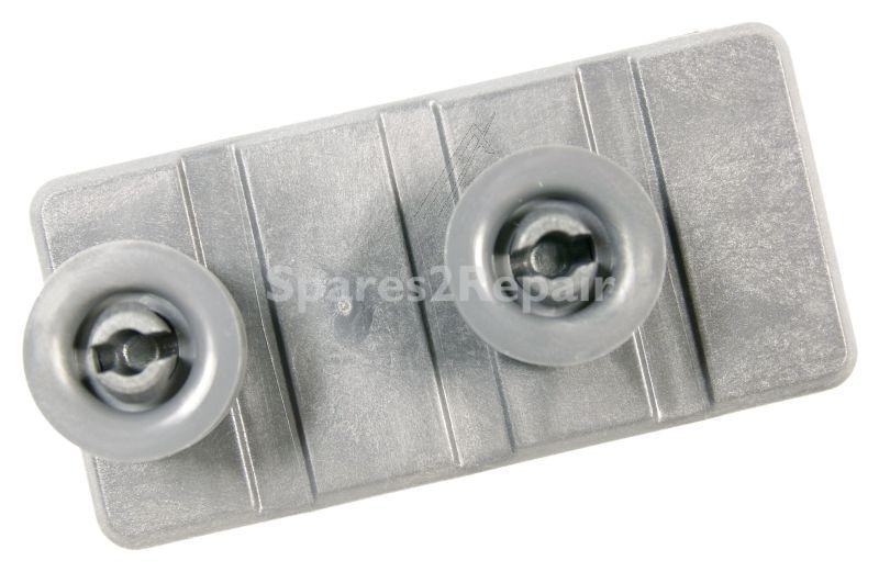 Hisense Gorenje Roller For Dishwasher Basket - 521700 Double Wheel Shaft R Assembly