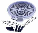 Single Circuit Radiation Heate - C00327341 481231018892 Heating Element 210mm 2100w [Whirlpool Indesit]