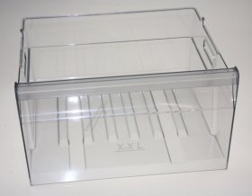 Drawers - C00376931 480132101149 Drawer Central Transparent Grey [Whirlpool Indesit]