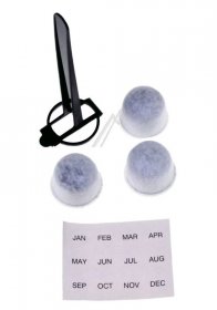 Water Filter - Fwf02 9001664482 Fwf02 3 Water Filters+1 Holder [Electrolux Aeg]