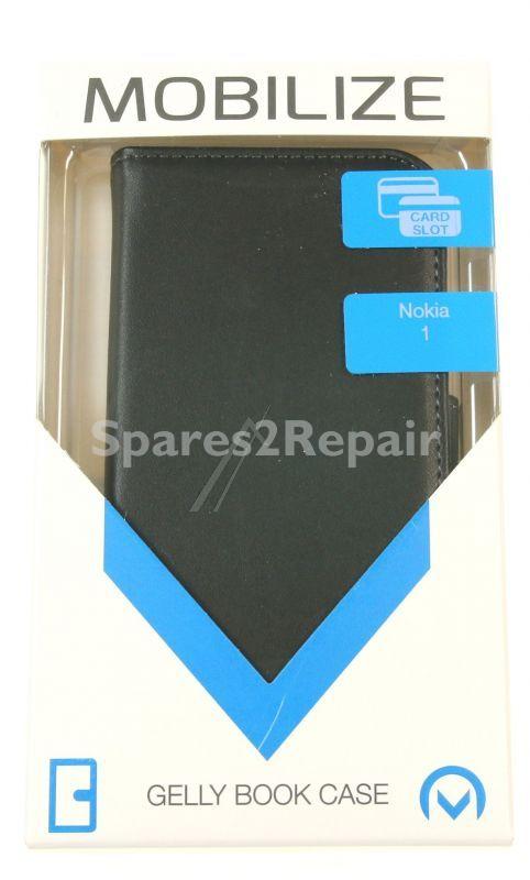 Mobilize Leather Bag Gsm - 24195 Mobilize Classic Gelly Wallet Book Case Nokia 1 Black