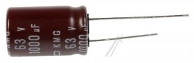 Nippon Chemi Con 63v Radial Electrolytic 105 De - 1000uf-63v Elco Radial Ncc 105° 16x25mm