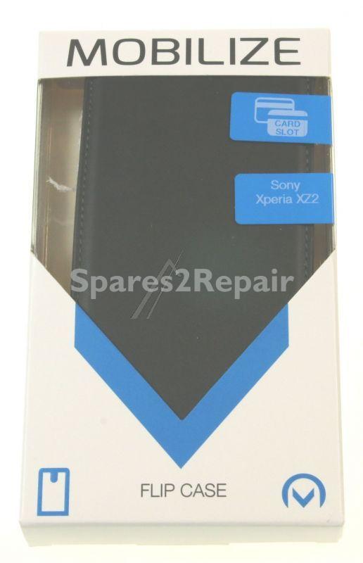 Mobilize Leather Bag Gsm - 24213 Mobilize Classic Gelly Flip Case Sony Xperia Xz2 Black