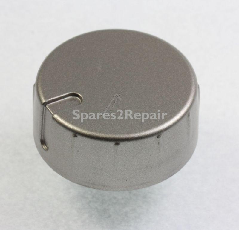 Button - C00306754 482000062434 Electrical Knob Silver Hot-ari 2 [Whirlpool Indesit]