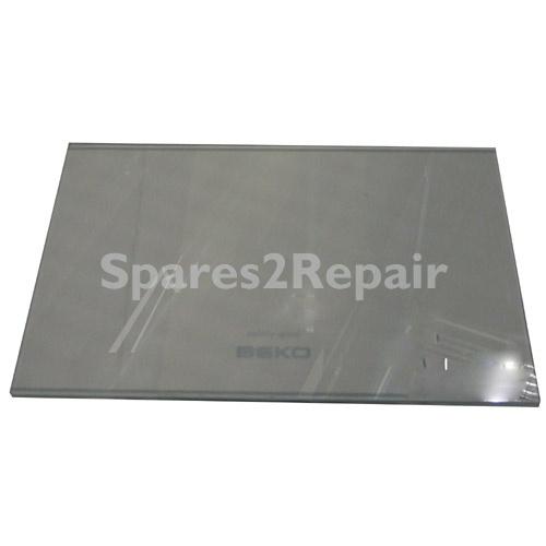Glass Panel - 4350794200 C00928303 Glass Shelf Assembly [Arcelik]