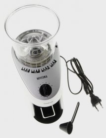 Nivona Accessory For Coffee Machine - Cafe Grano 130 Nicg130 Electric Coffee Grinder Aluminum Matte