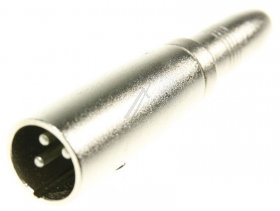 Goobay Xlr Adapter - Xlr Adapter, Aux Klinke 6,35 Mm Buchse Zu Xlr Stecker
