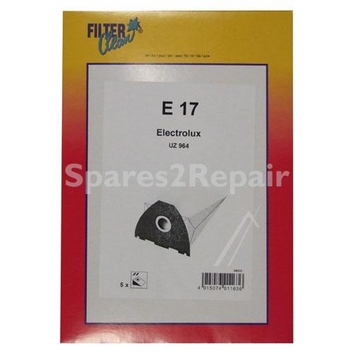 Filterclean Vacuum Cleaner Bags - E17 000753-k Dust Bag 3 Pcs