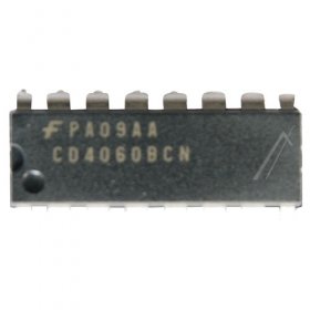 Fairchild Operational Amplifier Ic - Ic 4000 Cmos, 4060, Dip-16