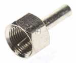 Wisi Terminating Resistor - Dv 25 Dc Block F-plug Terminal Resistor, 1 Pc