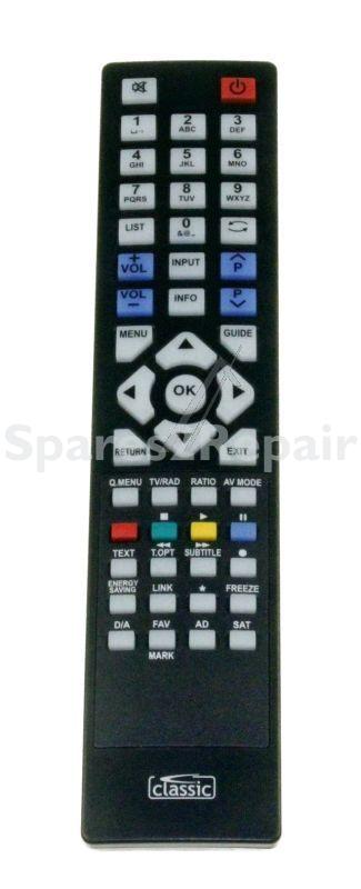 Classic Classic 1 To 1 Remote Controls - Irc87001 Remote Control Classic Lcd-tv