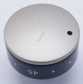 Control Knobs - C00144646 488000144646 Timer Knob Bk Scholtes [Whirlpool Indesit]