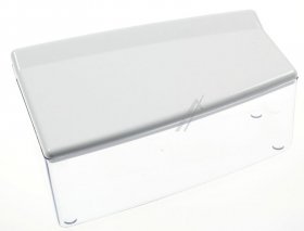 Refrigerator - Freezer Door Shelf - 42113116 Meat Tray Cover Left (transp-blue) Vf [Vestel]