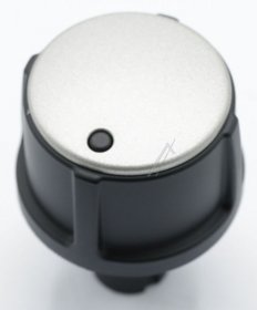 Control Knobs - C00265955 488000265955 Knob Cannon Gas Silver [Whirlpool Indesit]