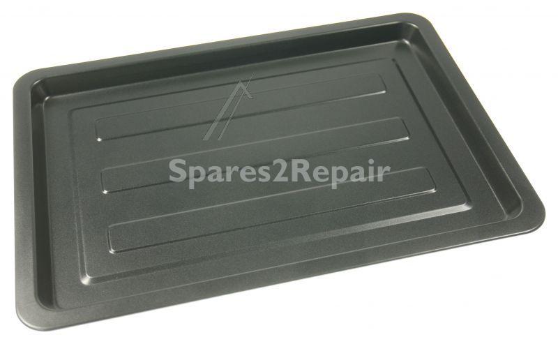 Tray - At6255376210 Food Tray Black Antihaft Coating 986_11 [Delonghi]