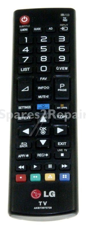 Lg Ir remote Control - Akb73975728 Remote Control - Remote Controller Assembly