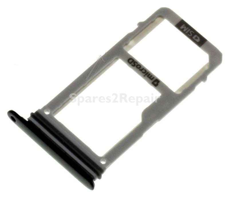 Samsung Sim card Holder - Gh98-40983a Assembly Deco-sim Tray (single) - Black