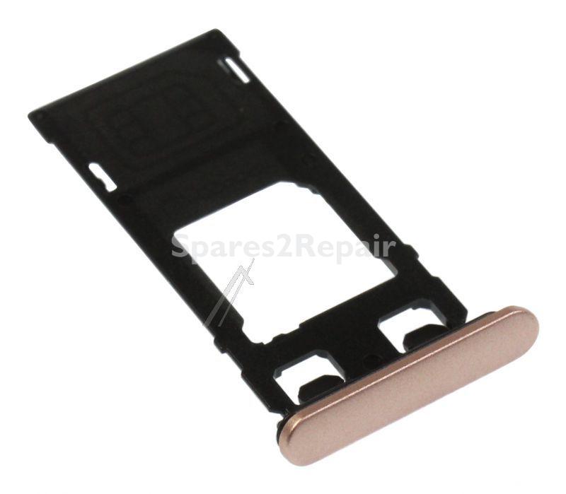 Sony Sim card Holder - 1302-4833 U50042351 Sony Xperia X (f5121) Sim Card-memory Card Holder Pink