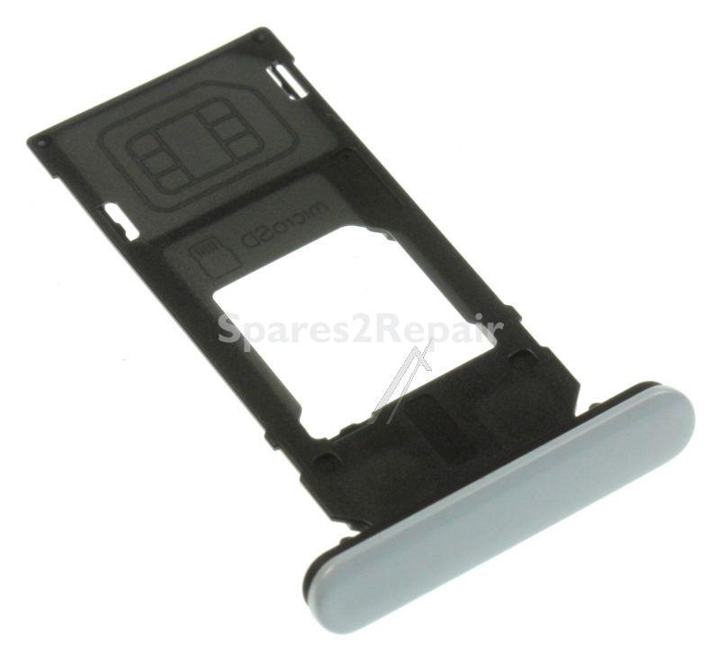 Sony Sim card Holder - 1304-1920 U50041351 Sony Xperia X Compact F5321 Sim And Sd Card Holder Blue